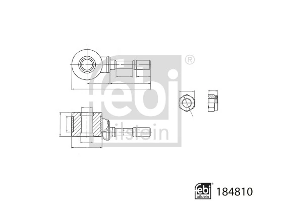 Link/Coupling Rod, stabiliser bar